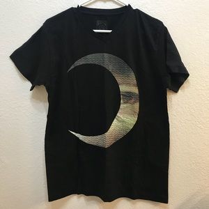 Black Scale Crescent Shirt